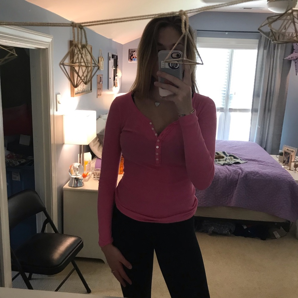 Long sleeve casual tee
